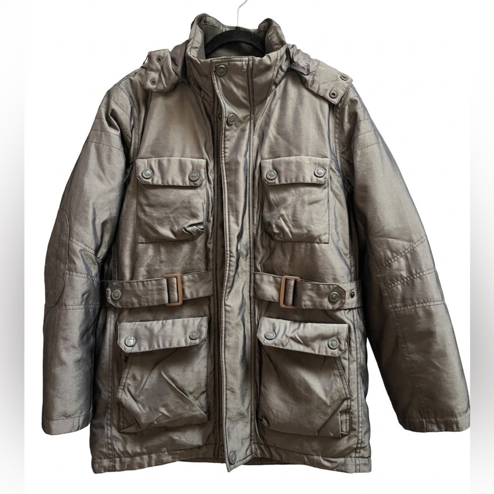 Jeep Men's Hooded Winter Parka Field Jacket Utility Snow Coat M